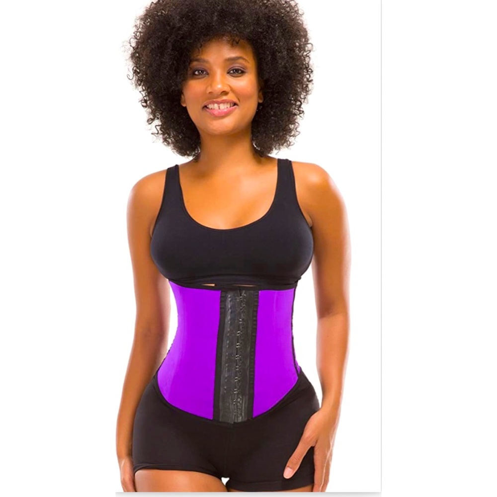 Purple waist trainer